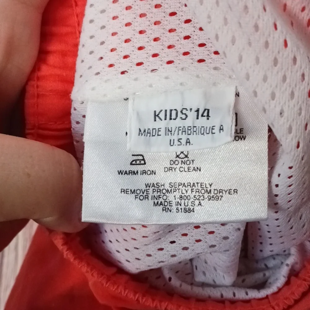 Patagonia Kids Baggies Swim Shorts Coral Size 14